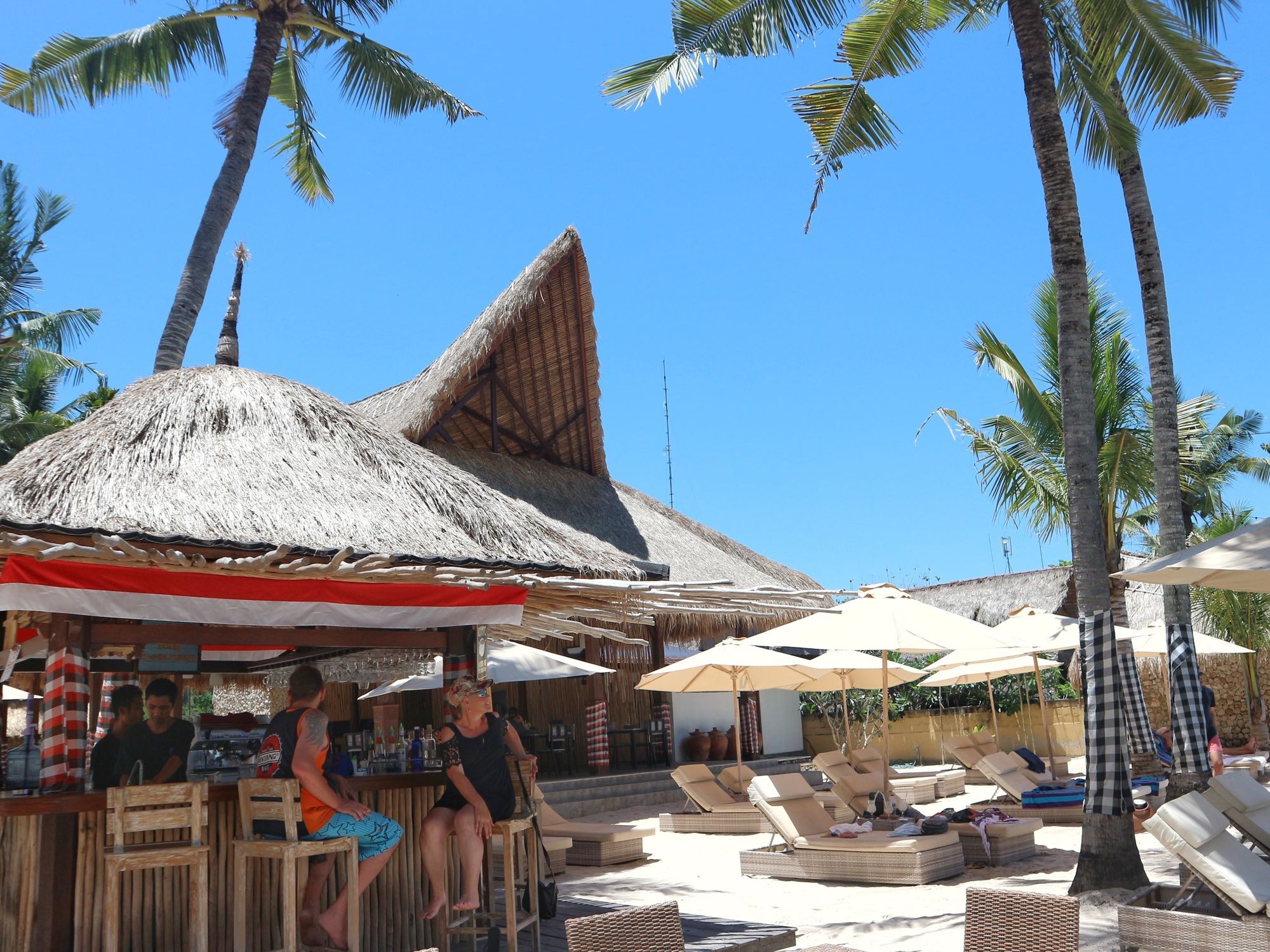Le Nusa Beach Club Lembongan Exterior foto